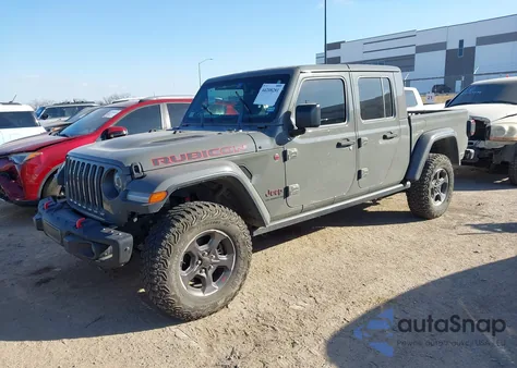 2020 Jeep Gladiator Rubicon 4X4 из США, поврежденный, VIN 1C6JJTBG1LL154305